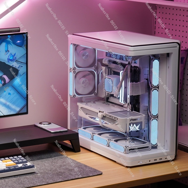 Gebogen gehard glazen aquarium - Pc Gaming Aquarium recensie en prijs