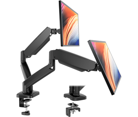 Dubbele monitorstandaardarm, g - Dual Monitor Arm recensie en prijs