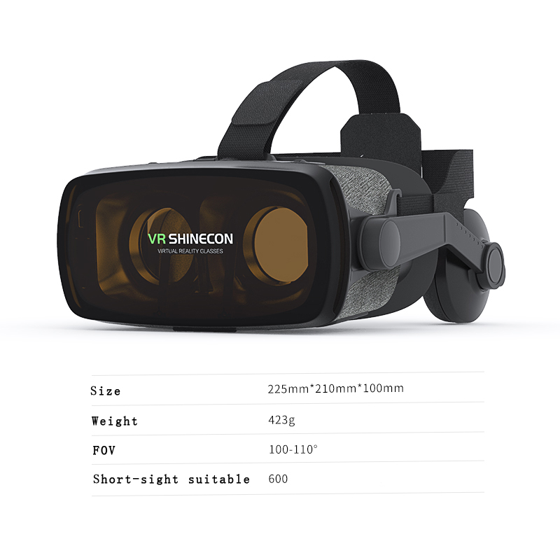 VR Shinecon Casque Viar 3D Bri - Vr Headset Pc recensie en prijs