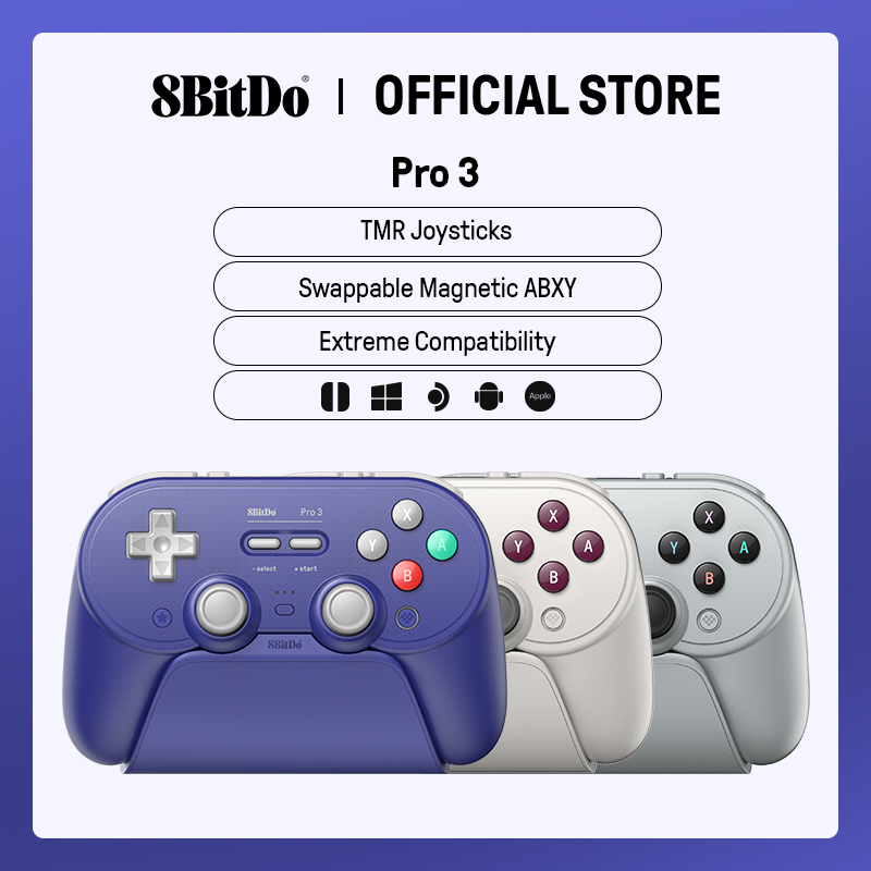 8BitDo Pro 3 draadloze gamingc - Pc Gaming Apple recensie en prijs